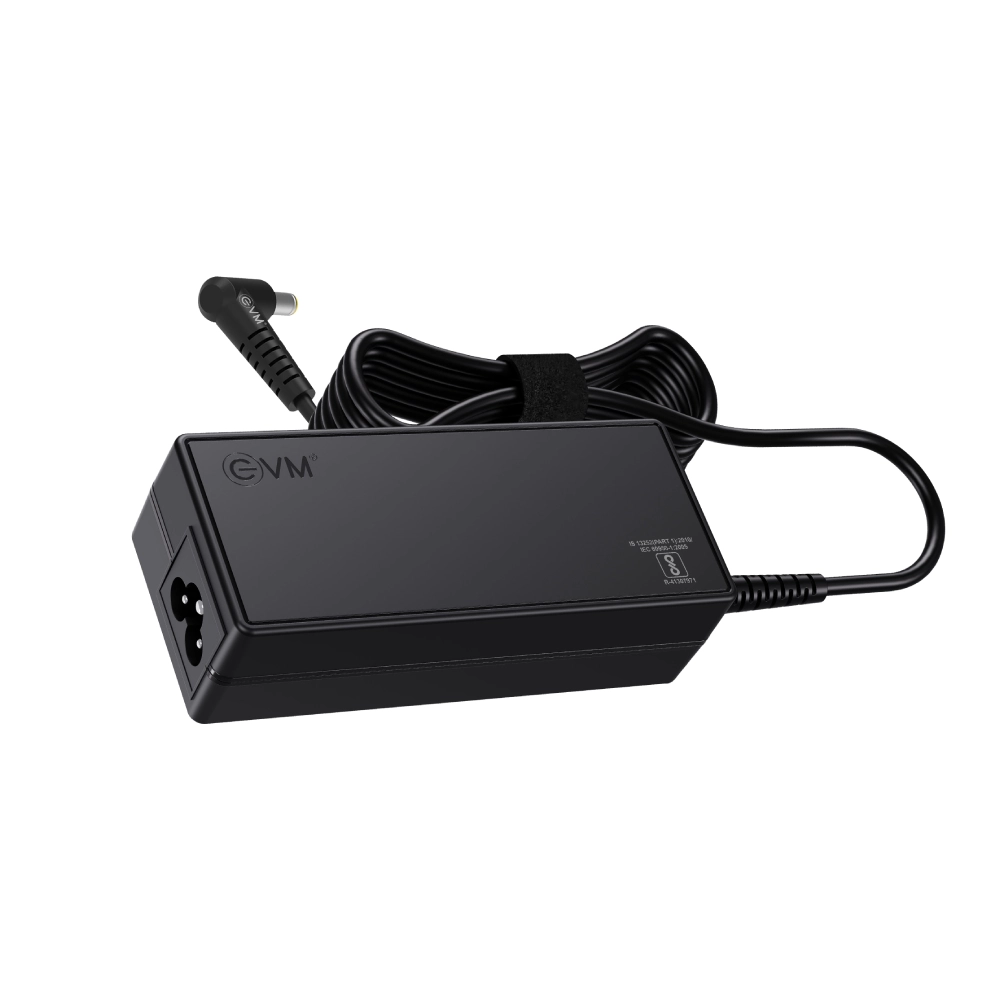 EVM Laptop Adapter Compatible For HP 65w | 18.5v/3.5a | 7.4mm x 5.0mm Big Pin view 2